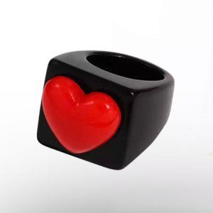 Acrylic ring "HEART"❤️